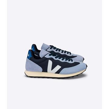 Veja RIO BRANCO ALVEOMESH Hardloopschoenen Heren Blauw | NL 163YXF